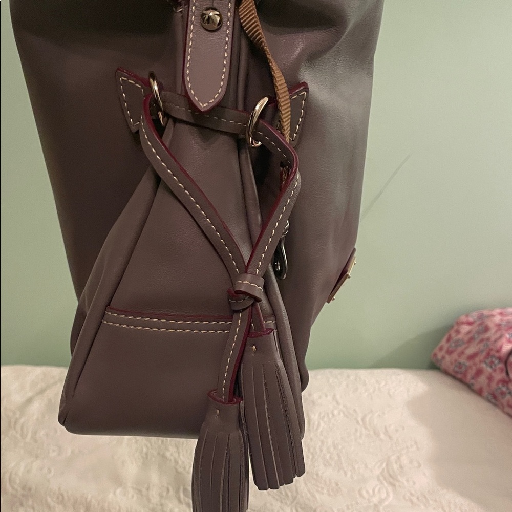 Dooney & Bourke Gray Shoulder Bag - Picture 5 of 6